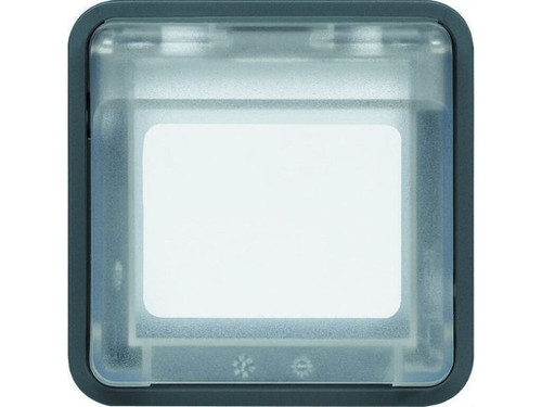 Adaptador Systo mecanismo 45X45 gris - Hager