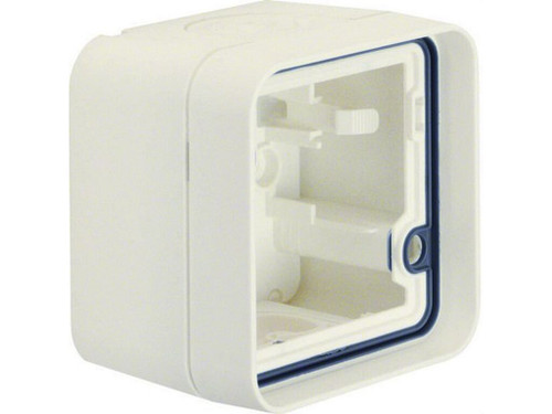 Caja superficie 1 elemento cubiko IP55 blanco polar - Hager