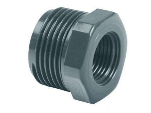 Reducción corta M 3/4 H 1/2 PVC presión - Ibide