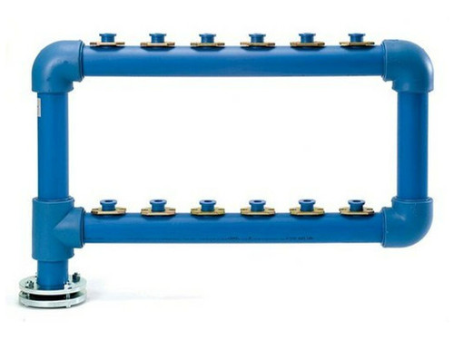 Bateria PPR 6 contadores 2 filas bandera