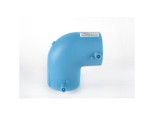 Codo 90º electrosoldable D160 salida desagüer11 Bifilar - Italsan - Niron