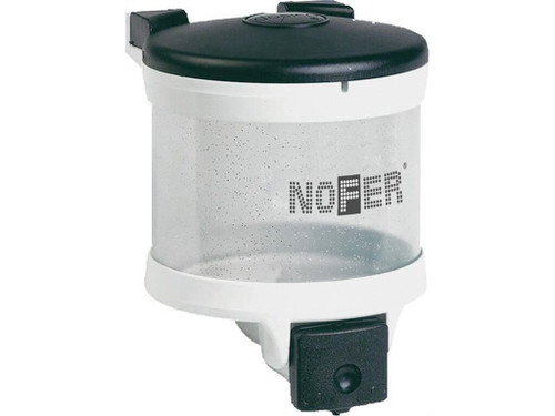 Dosificador jabón BASIC ABS translucido negro 1000ml - Nofer