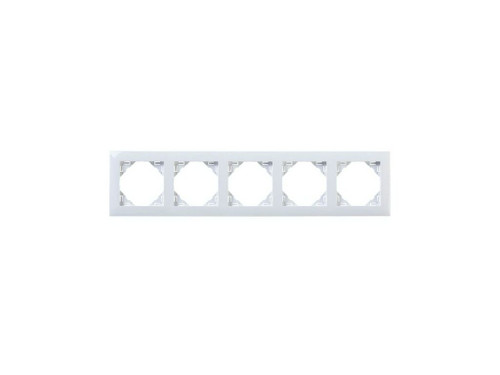 Marco 5 elementos Karre horizontal/Vertical Tecnop blanco (Descatalogado) - Nofer (Descatalogado) - Panasonic Viko