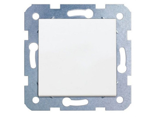 Conmutador KARRE PLUS 10A 250V con tecla blanca incluida - Panasonic Viko