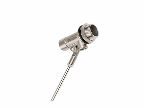 Flotador inoxidable AISI 304 diámetro 1" rosca M8 y con varilla roscada