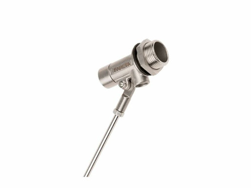 Flotador inoxidable Aisi 304 diámetro 3/4" rosca M6 y con varilla roscada - Pareta