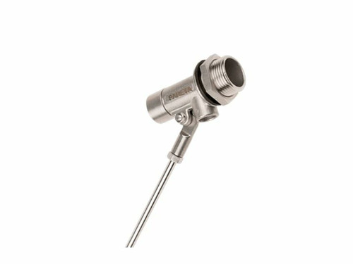 Flotador inoxidable Aisi 304 diámetro 1/2" rosca M6 y con varilla roscada - Pareta