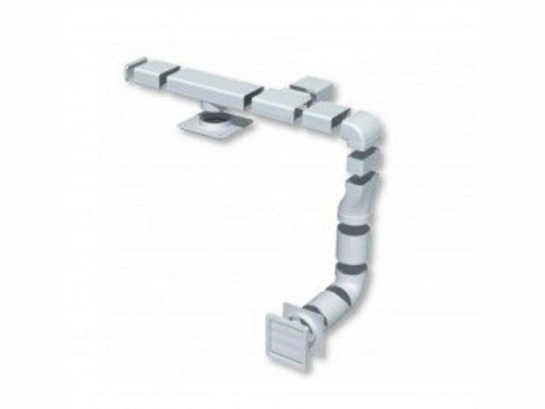 Codo Mixto Rectangular a Circular Ø100, Tubrec cMH 100 - Soler & Palau - S & P