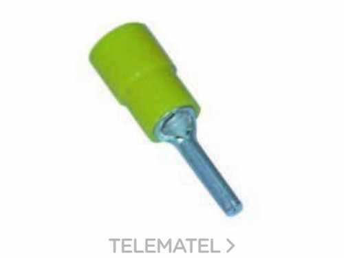 Terminal preaislado Punta 4-6mm² Longitud 13mm amarillo