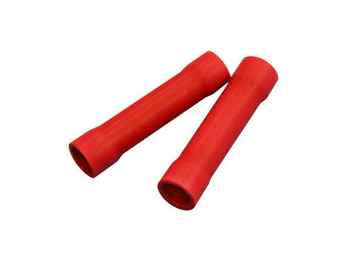 Manguito preaislado 0,5-1,5mm cobre PVC rojo