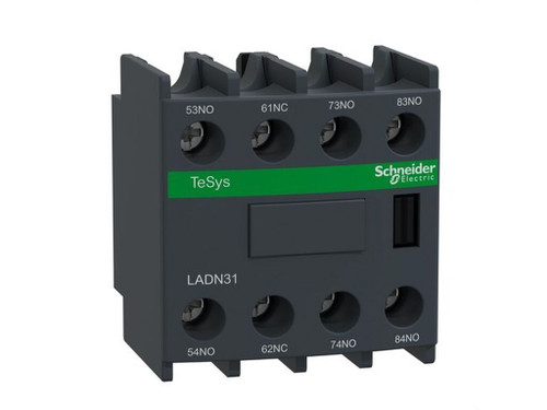 Bloque de contacto auxiliar TeSys D 3 NA + 1 NC - Schneider Electric