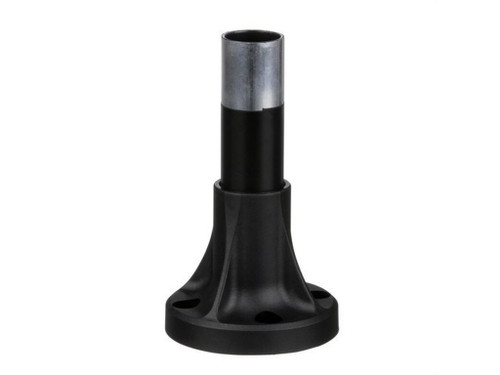 Soporte base aluminio 80mm negro (Descatalogado) - Schneider Electric