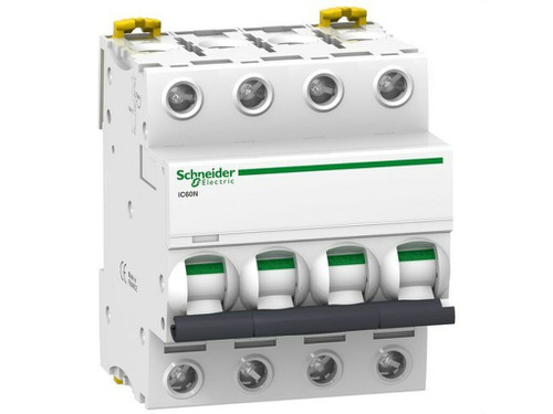 Interruptor Automático magnetotérmico Ic60N 4P 32A curva-D