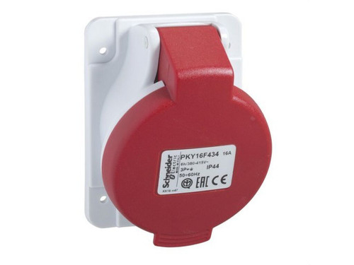 Base empotrar 32A 3P+Tt 380-415V IP44 - Schneider Electric