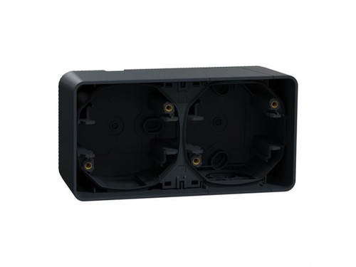 Caja Estanca 2 elementos gris mureva styl - Schneider Electric