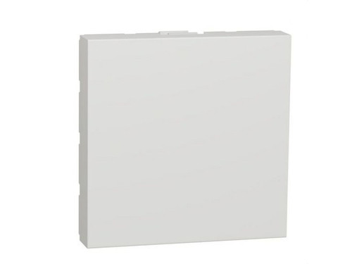 Tapa ciega 2 módulos blanco Studio