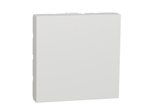Tapa ciega 2 módulos New Unica blanco - Schneider Electric