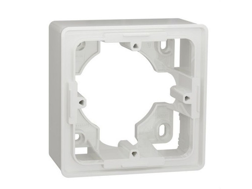 Caja de superficie New Unica 1x2 módulos blanco - Schneider Electric