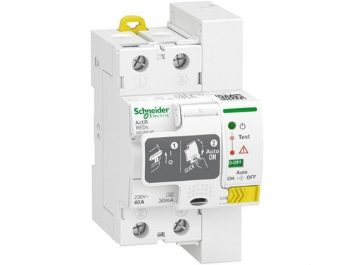 Interruptor diferencial rearmable Tercia/indust Acti9 reds 2P 40A A 30Ma