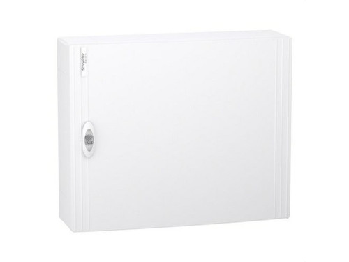 Cofret Prismaset xs 24 módulos 2 filas superficie puerta blanca
