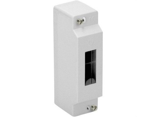 Caja distribución superficie 2 elementos 40x140x 58 mm serie Clásica Blanca- Solera