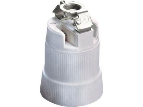 Portalamparas Porcelana E-40 16 a 250V blanco - Solera
