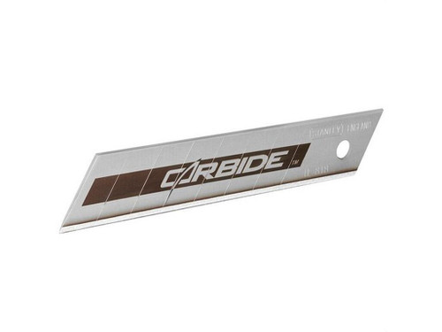 Juego de hojas cutter 18mm Carbi (10 unidades) - Stanley