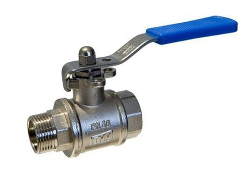 Llave esfera con bloqueo 3/4" macho hembra C-511 60Bar - TMM