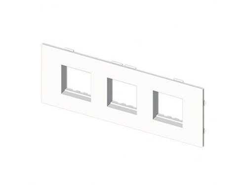 Placa mecanismo 27 6 Mod. blanco ral9010 U24X