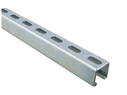 Carril fijación 41X21X2,5 galvanizado (2 mt) - Walraven