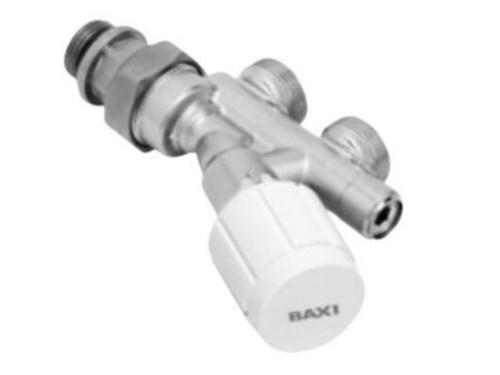 Llave monotubo reversible NTM rosca macho termostatizable M 16 - 1/2" - Baxi