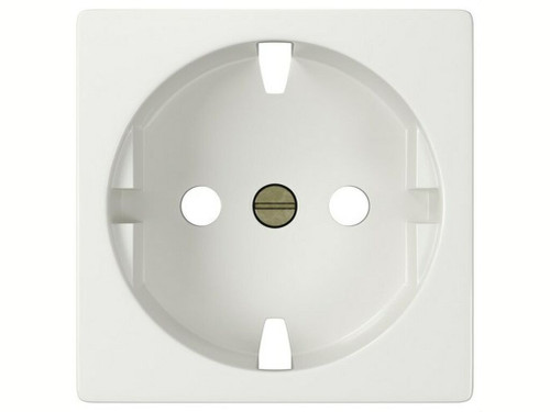 Tapa base enchufe blanco sol