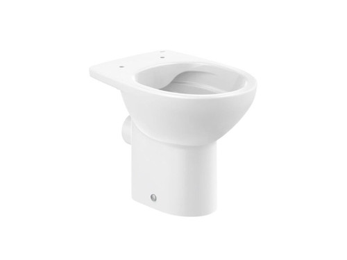 Taza Victoria N Rimless Salida Horizontal Tanque Alto Blanco - Roca