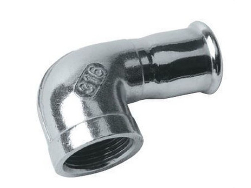 Codo rosca hembra Instalpress M inox - Filtube