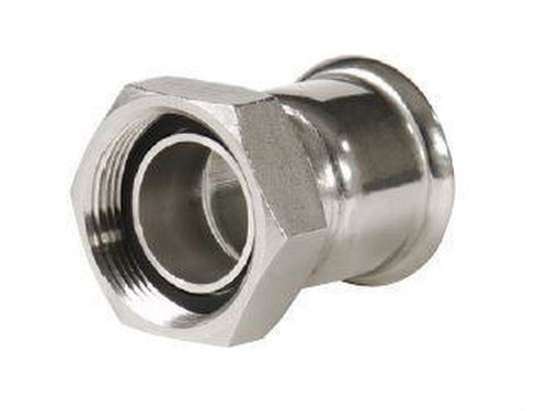 Racor 2 piezas Acero Inox Prensar Instalpress - Filtube