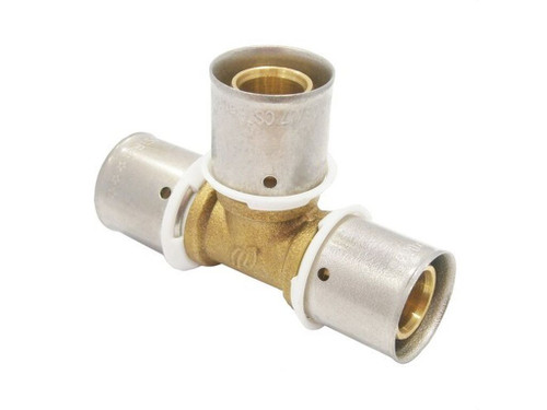 Té Press Fitting - Ac-Fix