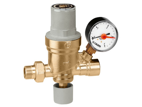 Grupo llenado Automático 1/2" con toma para manómetro 1/4" - Caleffi