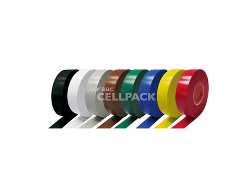 Cinta Aislante amarillo PVC 103 Ancho 19mm espesor 0,13mm Longitud 20M
