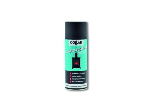 Spray Pintura Anticalorica negra - Collak