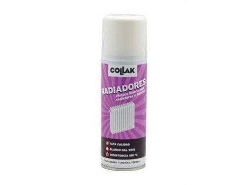 Spray Esmalte Acrilico blanco Ral 9010 200ml - Collak