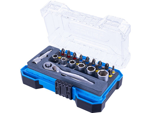 Caja 26 piezas Puntas llave carraca y Vasos - Conel