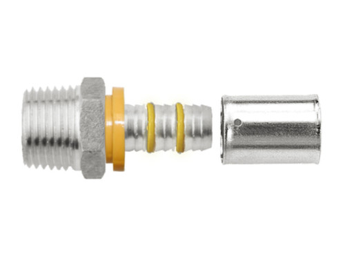 Enlace rosca macho 32 1 BFLEX Gas