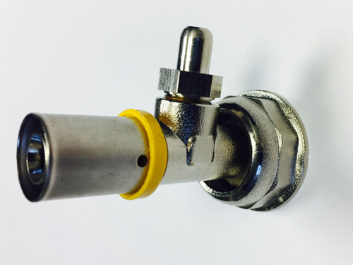 Racor movil precintable con Purgador 20 7/8 BFLEX Gas