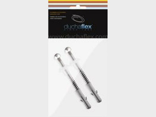 Juego tornillos WC inox con tacos