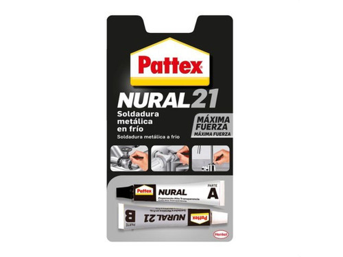 Soldador reparador frío paTTEX NURAL-21 22ml - Henkel