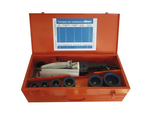 Polifusor D125 con matrices 75 125 Niron PPR maletin