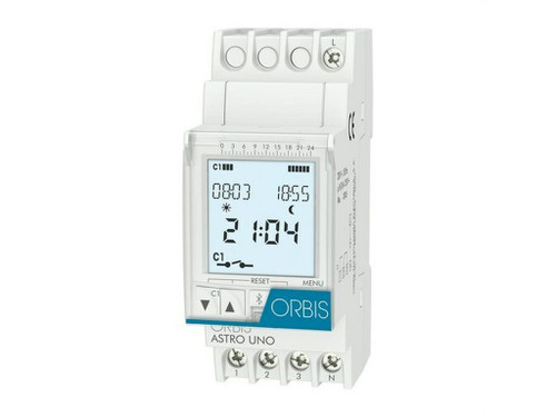 Interruptor Horario Astro uno 1Co 2M 40 programable dia/Semana 230V