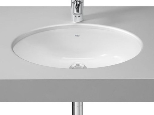 Lavabo porcelana de encimera o bajo encimera NEO SELENE 510x395 mm - Roca