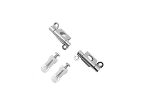 Kit bisagras acero para asiento inodoro - Roca