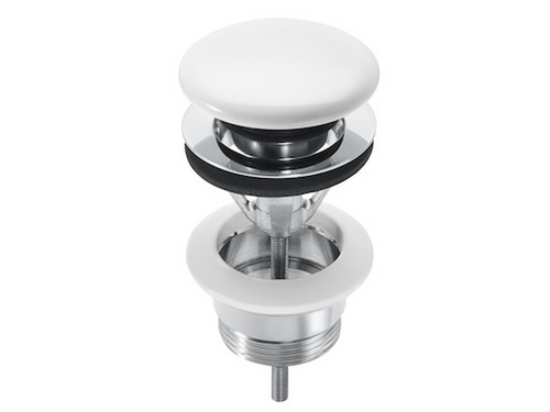 Desagüe Aqua 1 1/4 ceram unv con tapón Ø65 - Roca
